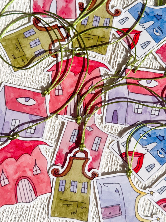 Kit de Tags Casinhas