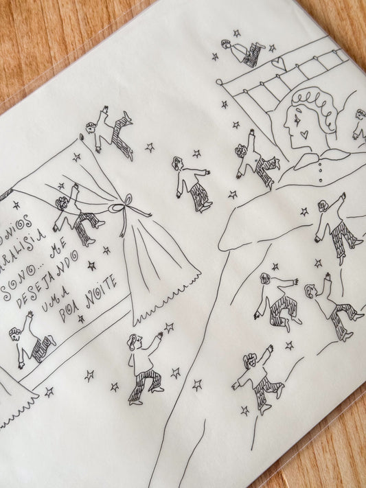 Esboço Paralisia do Sono