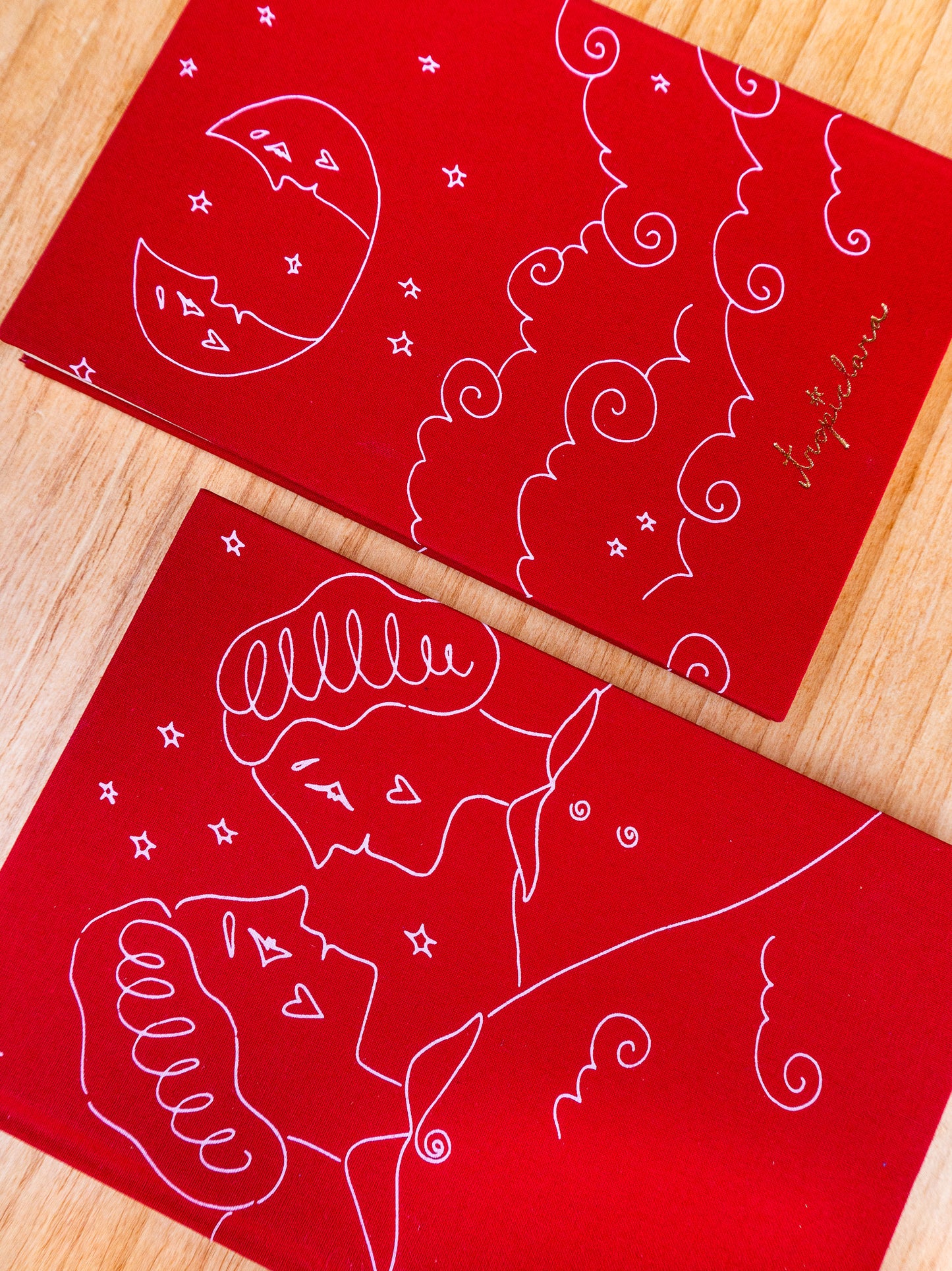 Caderno Insieme Vermelho