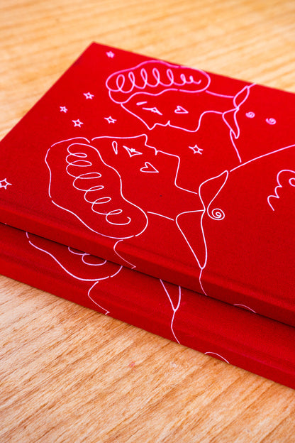 Caderno Insieme Vermelho