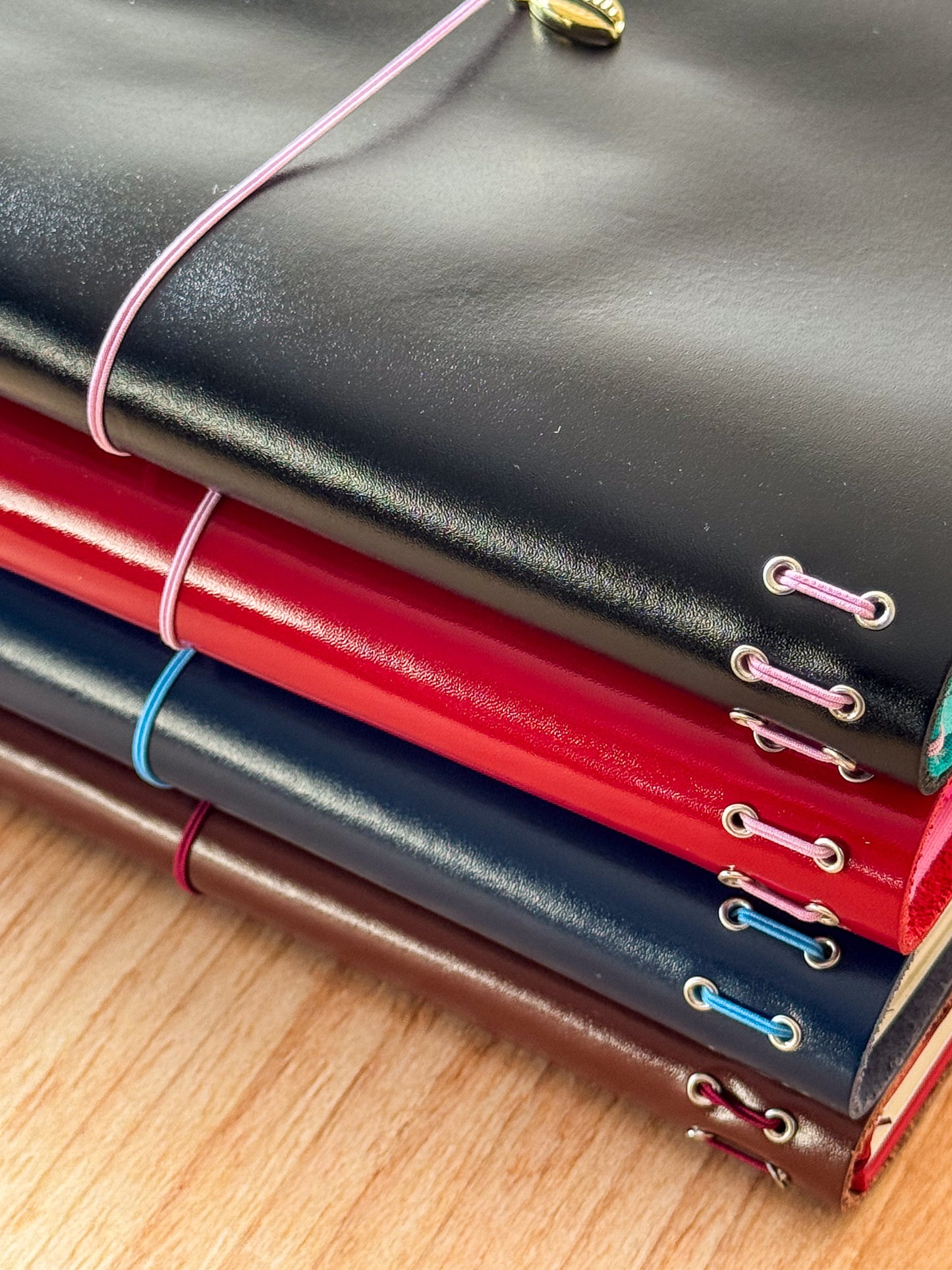 Caderno de Couro Modular A5