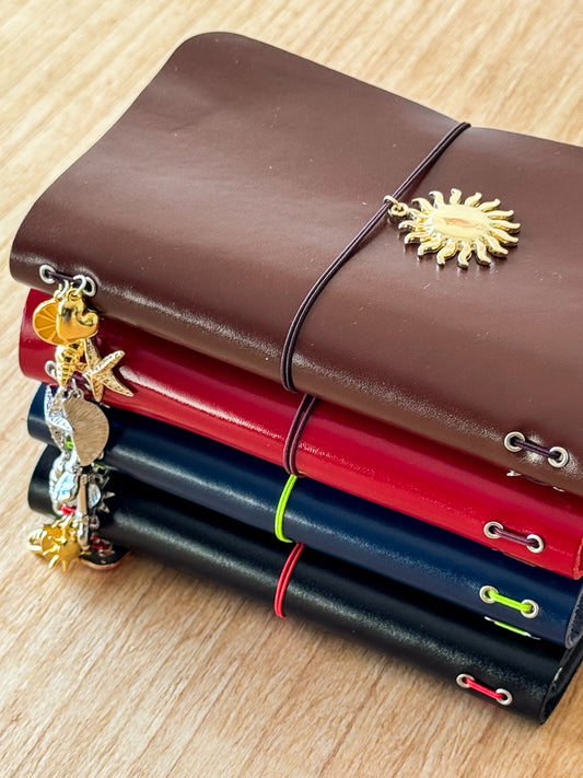 Caderno de Couro Modular A6