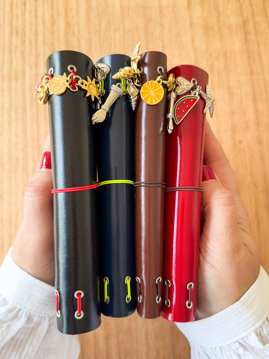 Caderno de Couro Modular A6